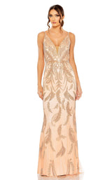 1 of 2 Mac Duggal 6015 Dress Apricot