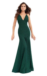 3 of 20 Jovani 60214 Emerald