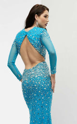 7 of 8 Jasz Couture 6026 Ocean Blue