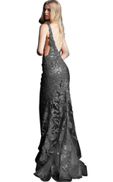 8 of 19 Jovani 60283 Black