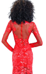 4 of 4 Jovani 60285 Red