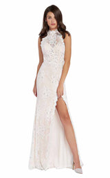 1 of 8 Alyce 60485 Diamond-White-Blush