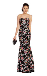 1 of 4 Alyce 60508 Black-Rose-Print