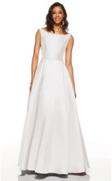 3 of 12 Alyce 60622 Dress Diamond-White