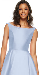 8 of 12 Alyce 60622 Dress French-Blue