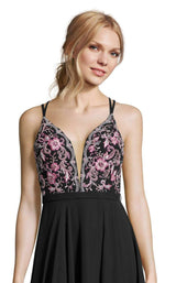 6 of 8 Alyce 60636 Black-Pink