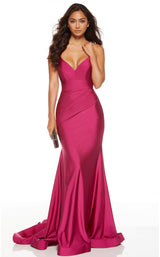 1 of 6 Alyce 60775 Dress Cranberry