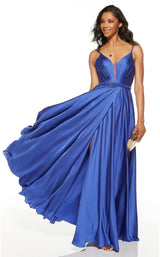 1 of 6 Alyce 60781 Dress Cobalt