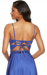 6 of 6 Alyce 60781 Dress Cobalt