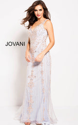 1 of 5 Jovani 60829 Grey