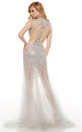 2 of 4 Alyce 60839 Dress Silver