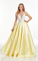 1 of 4 Alyce 60879 Diamond-White-Light-Yellow