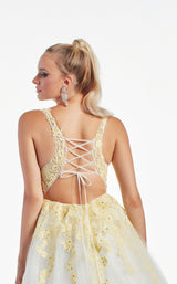 11 of 12 Alyce 60889 Light-Yellow-Diamond-White