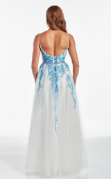 3 of 8 Alyce 60891 Azure-Blue-Diamond-White