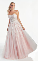 2 of 12 Alyce 60895 Diamond-White-Blush