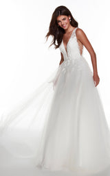 3 of 8 Alyce 60896 Diamond-White-Solid