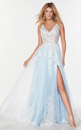 1 of 4 Alyce 61066 Diamond-White-Glacier-Blue