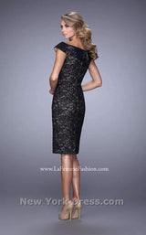 2 of 2 La Femme 21649 Black/Nude