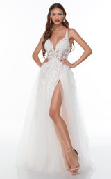 1 of 4 Alyce 61110 Diamond-White-Blush