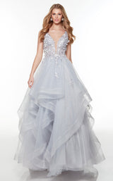 1 of 4 Alyce 61235 Dress Silver-Lake