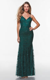 1 of 3 Alyce 61283 Dress Pine