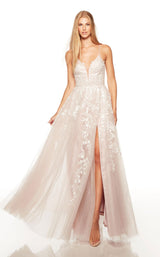 1 of 3 Alyce 61312 Diamond-White-Cashmere-Rose