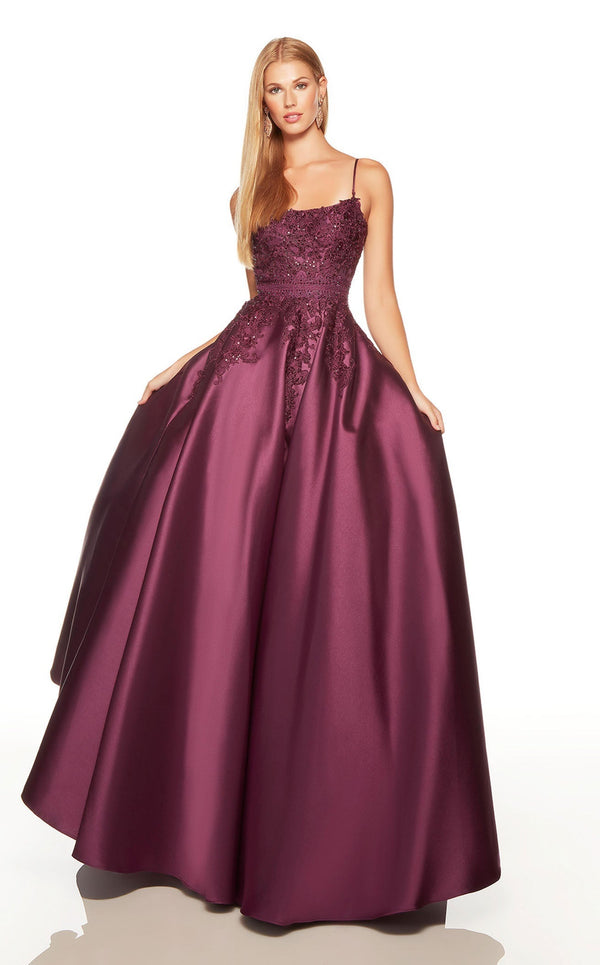 Alyce 61321 Black-Plum