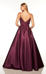 3 of 3 Alyce 61321 Black-Plum