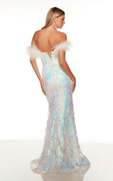 6 of 8 Alyce 61331 Opal-Diamond-White