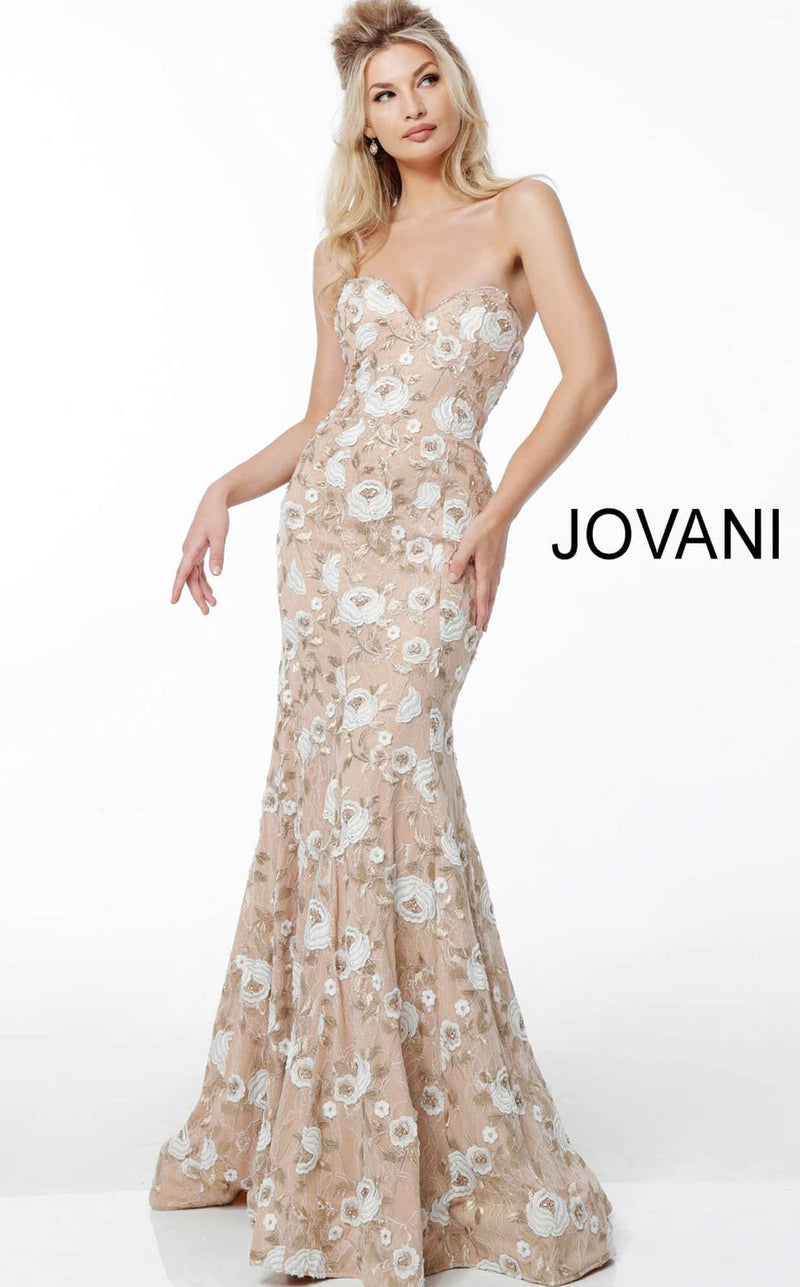 Jovani 61477 Champagne