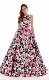 1 of 6 Angela and Alison 62046 Black Floral