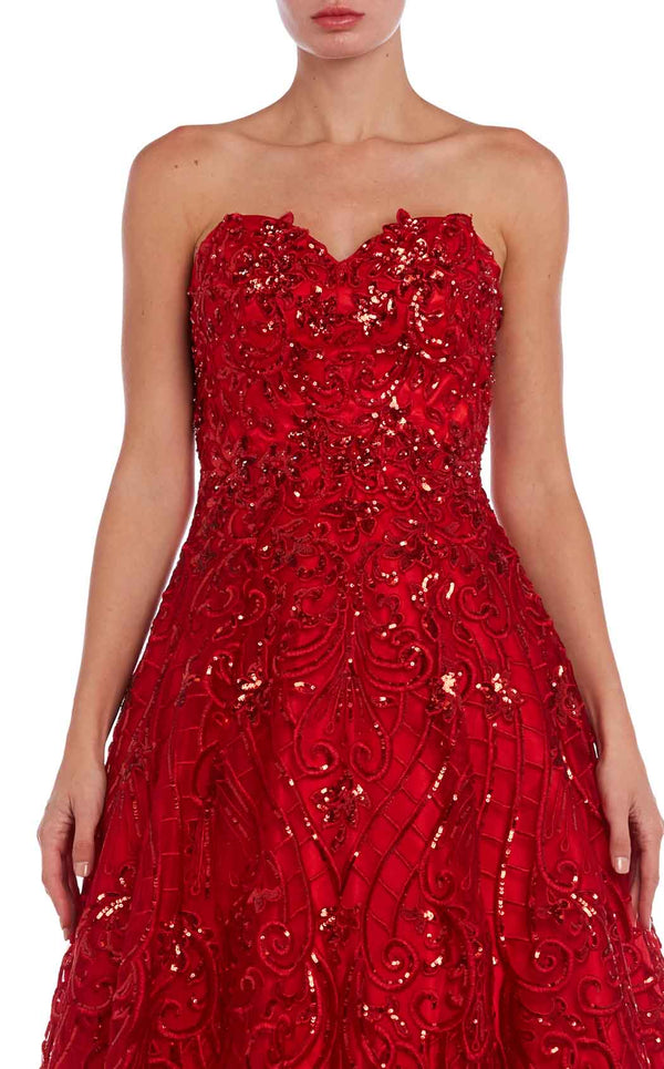 Jasz Couture 6206 Red