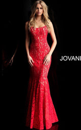 1 of 2 Jovani 62133 Red