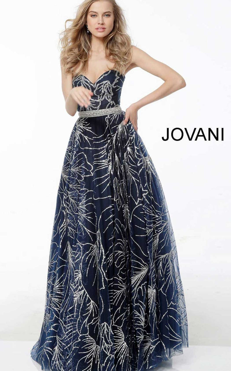 Jovani 62167 Navy