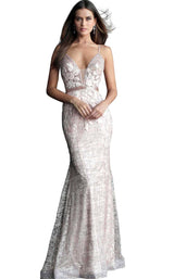 4 of 22 Jovani 62517 Rose Gold