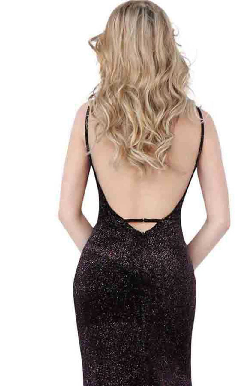 Jovani 62806 Black-Pink