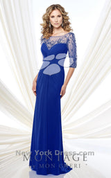 2 of 5 Mon Cheri 215902 Royal Blue