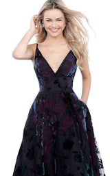 3 of 4 Jovani 62981 Black Multi