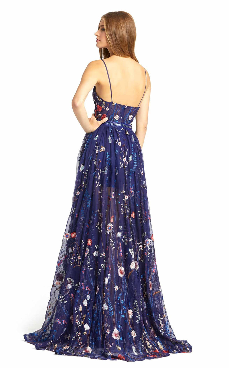 Mac Duggal 62989 Dress Indigo