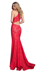 7 of 16 Jovani 63214 Red