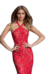 11 of 16 Jovani 63214 Red