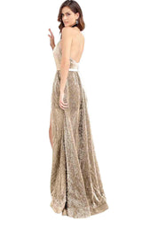 4 of 8 Jovani 63330 Champagne