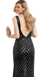 11 of 12 Jovani 63512 Black