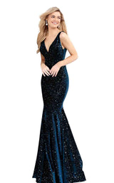 2 of 12 Jovani 63917 Navy