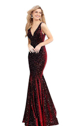 3 of 12 Jovani 63917 Red