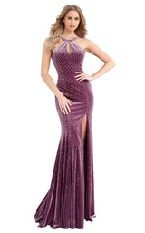 1 of 4 Jovani 63935 Mauve