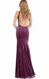 2 of 4 Jovani 63935 Mauve