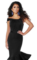 8 of 14 Jasz Couture 6408 Black