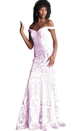 2 of 16 Jovani 64277 Light Pink