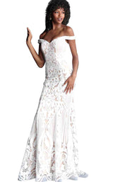 3 of 16 Jovani 64277 Off White